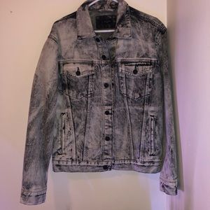 New Look - Black/Grey Washed Denim Jacket